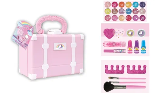 속눈썹을 가진 도매 메이크업 세트 Emulational 장난감 소녀 화장품