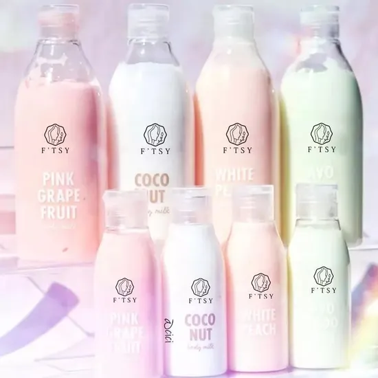 주문 로고 바디 크림 화장품 피부 관리 개인 상표 바디 로션 300ml